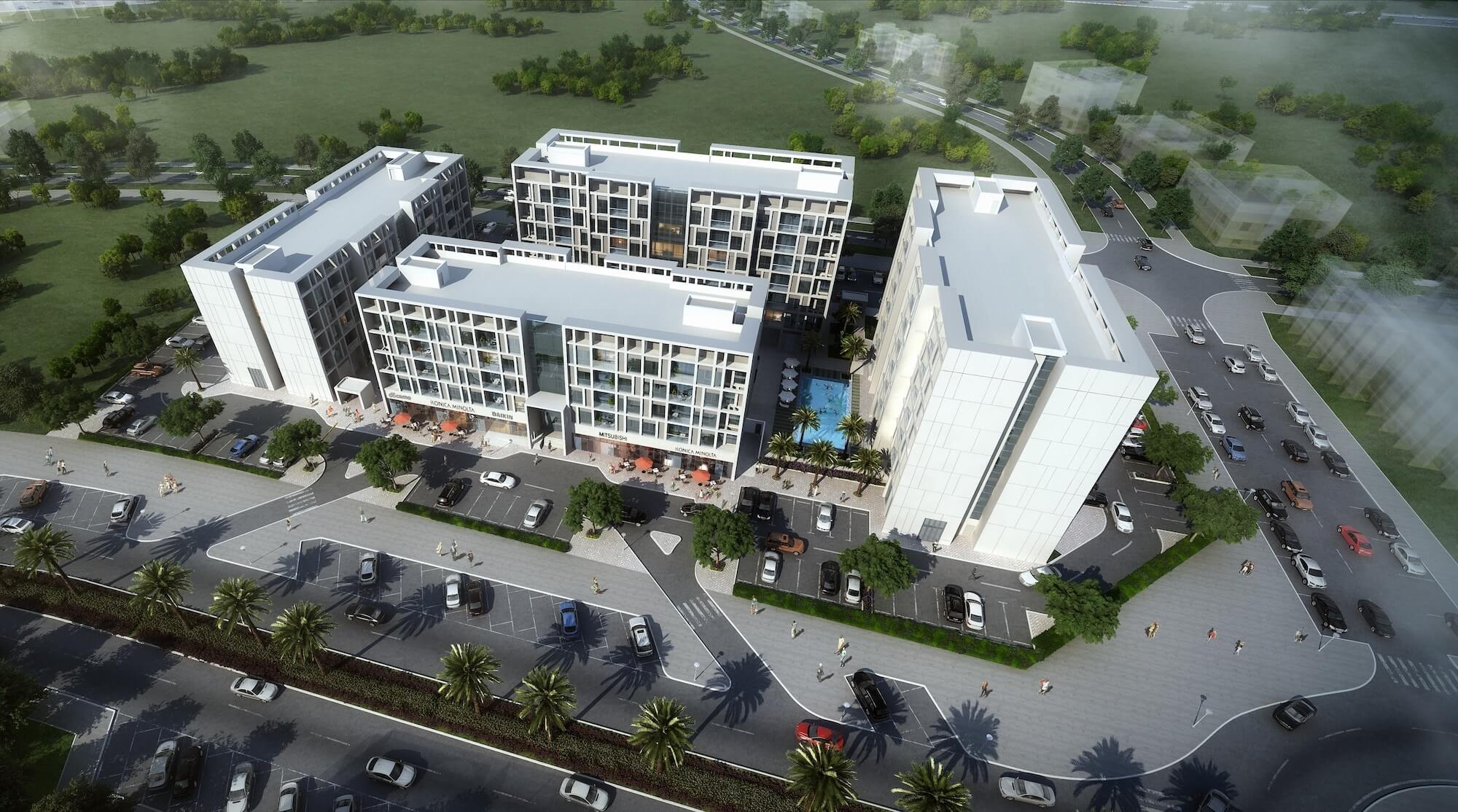 Mimar - Projects - Fly Dubai Aircrew Accomodation - 1